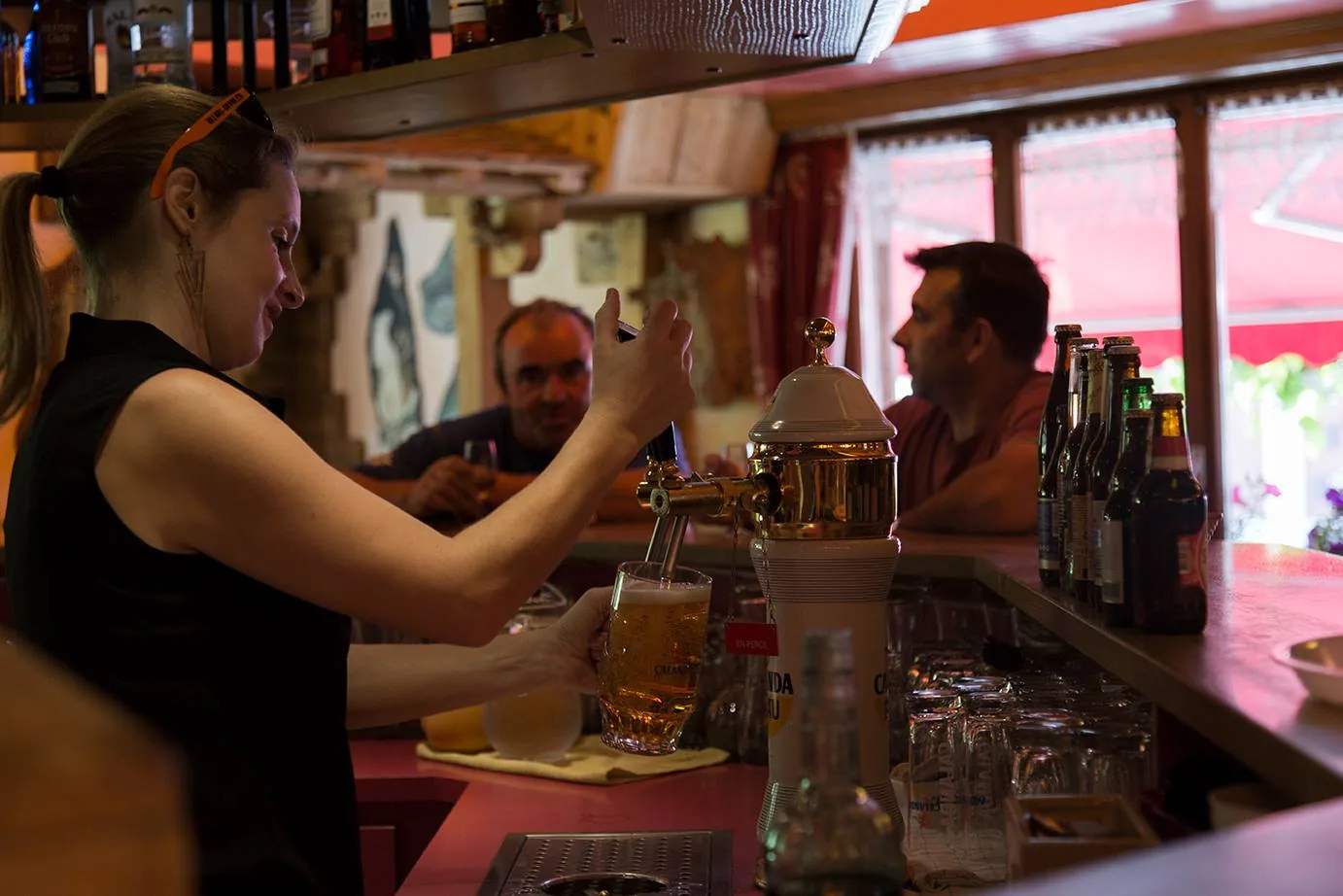 Service au restaurant